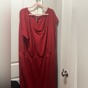 Torrid 4 Red Sweatshirt Dress NWT